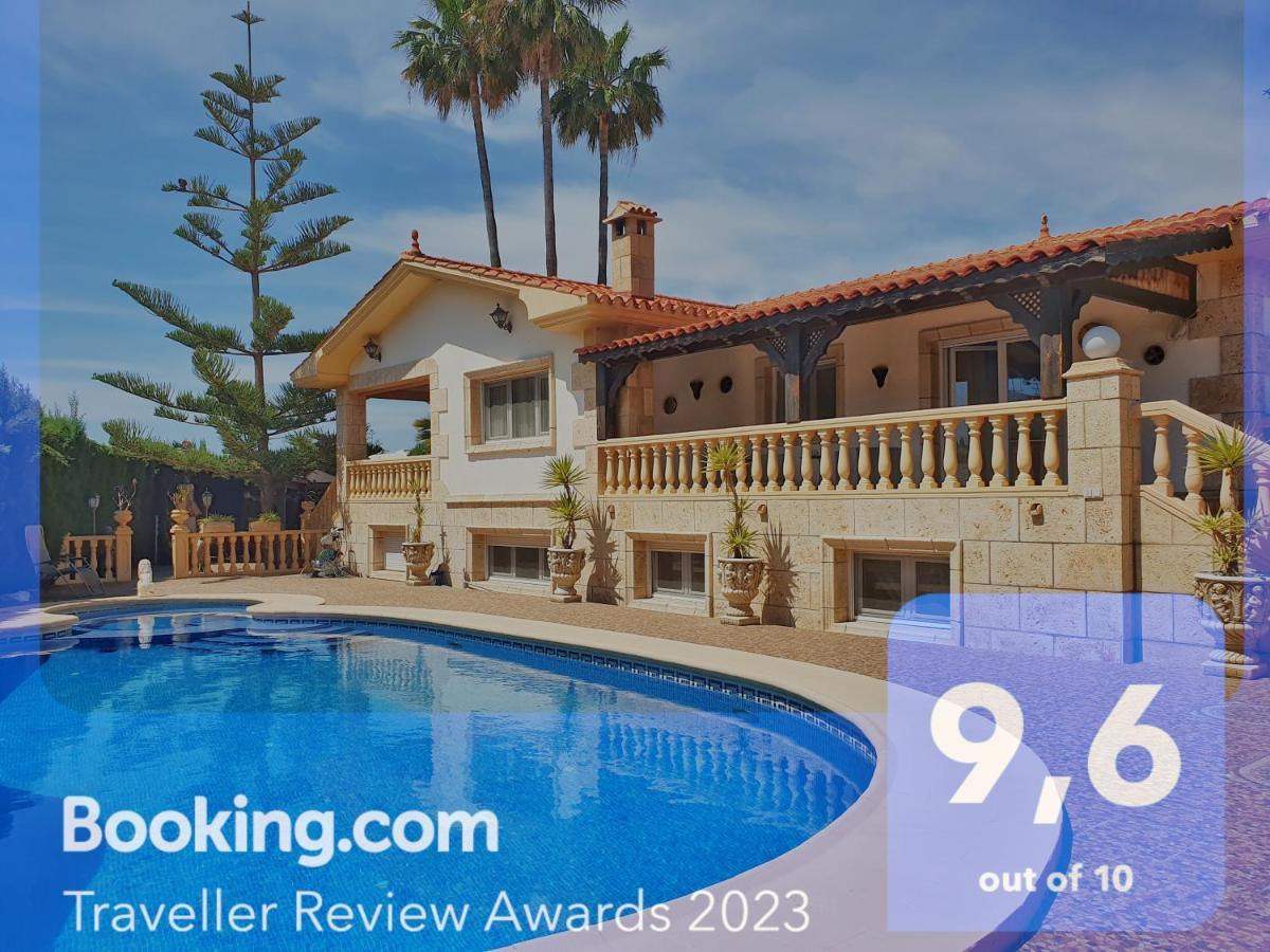 Villa Tres Palmeras En Alfaz Del Pi , Albir, Benidorm L'Alfas del Pi Bagian luar foto